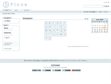 Tablet Screenshot of glossaire.afnet.fr